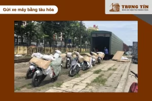 Gửi xe máy Bắc Nam bằng tàu hỏa an toàn chi phí hợp lý