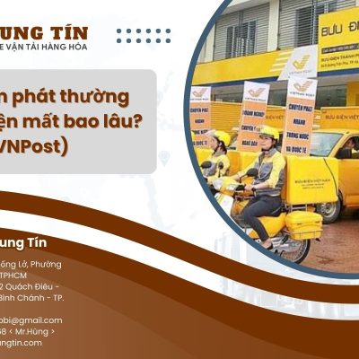 Chuyển phát thường bưu điện mất bao lâu?