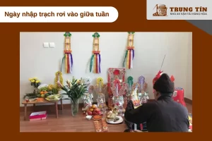 Chuyển đồ cuối tuần để dễ sắp xếp lễ nhập trạch trong tuần