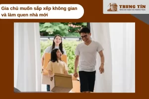 Nhiều gia chủ muốn chủ động sắp xếp không gian và làm quen với không gian mới