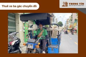 Xe ba gác - giải pháp phổ biến nhưng tiềm ẩn rủi ro