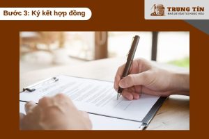 Cam kết dịch vụ minh bạch bằng văn bản cụ thể.