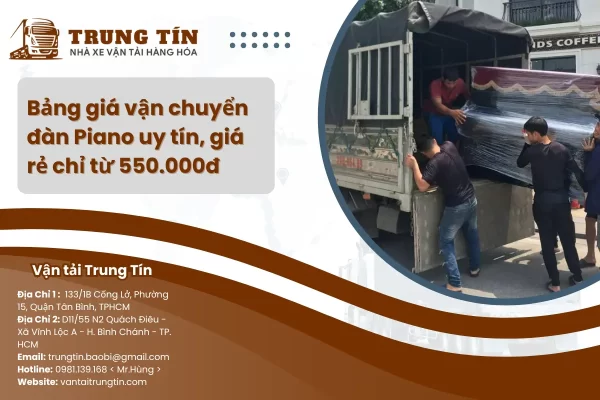 Vận chuyển đàn Piano