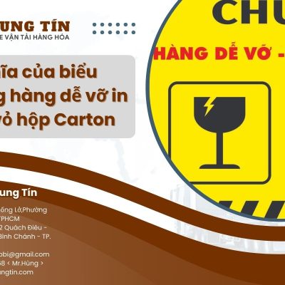 Ý nghĩa của biểu tượng hàng dễ vỡ in trên vỏ hộp Carton