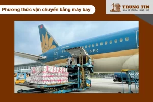 Vận chuyển siêu tốc bằng máy bay, phù hợp hàng giá trị cao và giao toàn quốc.