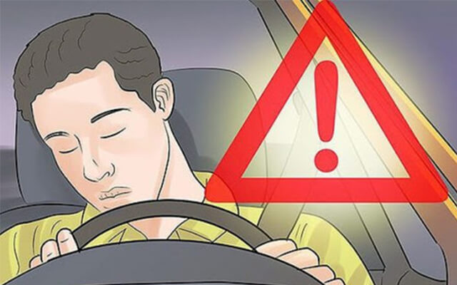 cách chống buồn ngủ khi lái xe 1