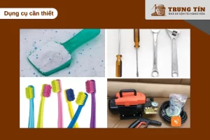 Dụng cụ cơ bản cần có để tháo máy giặt tại nhà an toàn