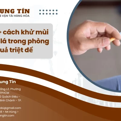 Top 6+ cách khử mùi thuốc lá trong phòng hiệu quả triệt để