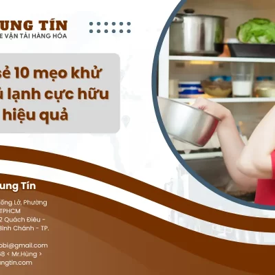 Bật mí 10 mẹo khử mùi tủ lạnh cực hữu dụng, hiệu quả