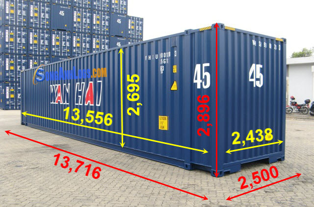 Kích thước container 7