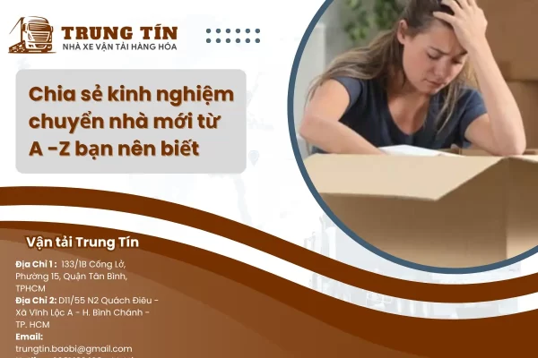 Chia sẻ kinh nghiệm chuyển nhà mới từ A đến Z bạn nên biết