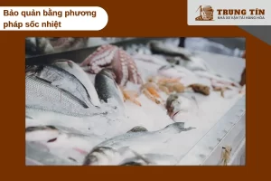 Sốc nhiệt giúp tôm cua ghẹ ngủ đông, giữ tươi lâu khi vận chuyển xa