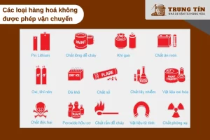Danh mục hàng hóa bị cấm vận chuyển theo Nghị định 128 và quy định Trung Tín