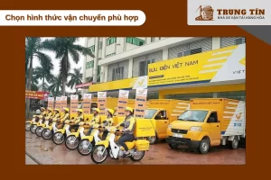 So sánh ba hình thức vận chuyển phù hợp với từng nhu cầu gửi hàng