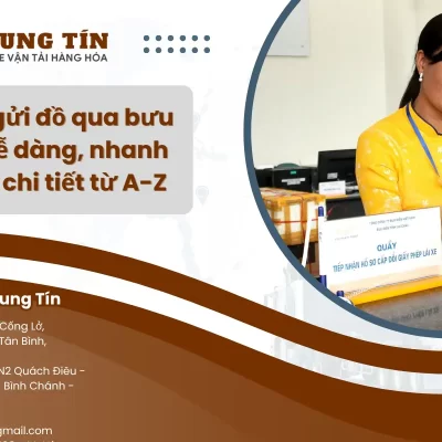 Cách gửi đồ qua bưu điện dễ dàng, nhanh chóng chi tiết từ A-Z