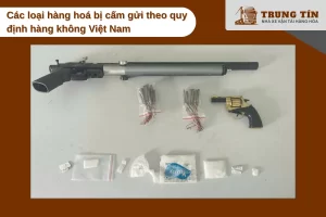 Ba nhóm hàng hóa bị cấm tuyệt đối gửi theo quy định hàng không Việt Nam