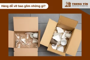 Các loại hàng dễ vỡ thường gặp cần đóng gói cẩn thận khi vận chuyển
