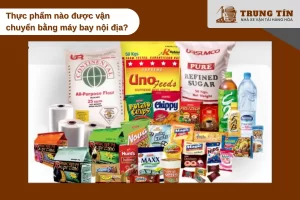 Một số thực phẩm đồ khô được phép vận chuyển trên những chuyến bay nội địa