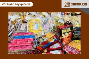 Một số thực phẩm được phép gửi quốc tế nếu có chứng từ và đóng gói đúng chuẩn.