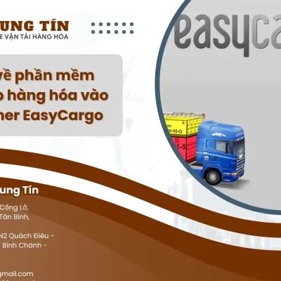 Tất cả về phần mềm sắp xếp hàng hóa vào container EasyCargo