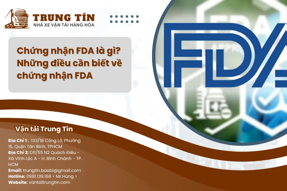 Chứng nhận FDA là gì? Thủ tục xin cấp giấy FDA Hoa Kỳ