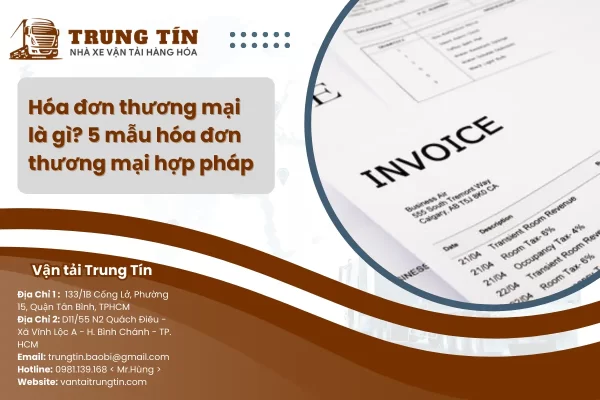 Hóa đơn thương mại là gì?