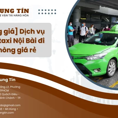 [Bảng giá] Dịch vụ thuê taxi Nội Bài đi Hải Phòng giá rẻ
