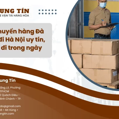 Vận chuyển hàng Đà Nẵng đi Hà Nội trong ngày uy tín, giá rẻ