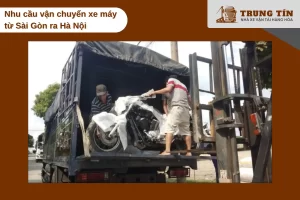Nhu cầu vận chuyển xe máy từ Sài Gòn ra Hà Nội ngày càng tăng