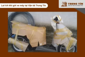 Đóng gói xe cẩn thận cho các khách hàng.