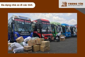 Nhiều nhà xe uy tín hoạt động tại bến xe Nước Ngầm