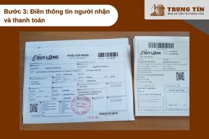 Điền thông tin đầy đủ giúp giao hàng chính xác và đúng hẹn