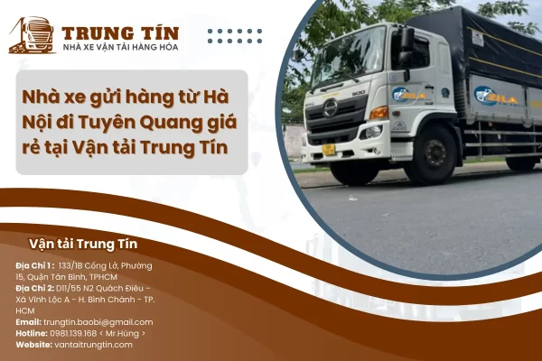 Nhà xe gửi hàng hóa từ Bình Dương đi ra Hà Nội giá rẻ, nhanh chóng