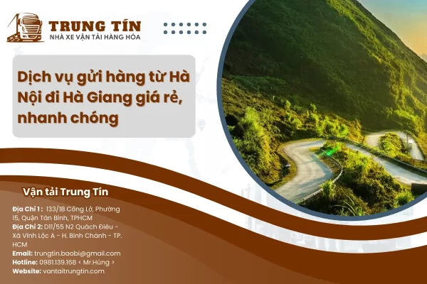 Dịch vụ gửi hàng từ Hà Nội đi Hà Giang giá rẻ