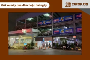 Gửi xe máy qua đêm tại bến xe Miền Tây an toàn, có bảo vệ 24/24