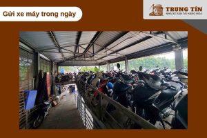 Gửi xe máy trong ngày tại bến xe Nước Ngầm, an toàn và tiết kiệm