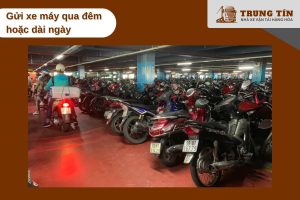 Gửi xe máy qua đêm hoặc dài ngày tại bến xe Nước Ngầm, an toàn và giá rõ ràng