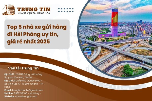 Nhà xe gửi hàng đi Hải Phòng