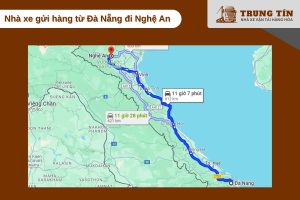 Tuyến xe gửi hàng Đà Nẵng đi Nghệ An phục vụ linh hoạt mỗi ngày