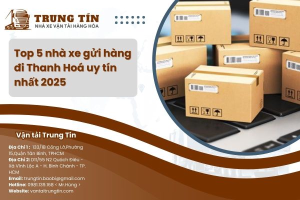 Nhà xe gửi hàng đi Thanh Hoá