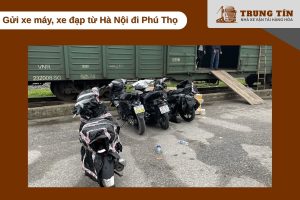 Vận chuyển xe máy an toàn từ Hà Nội đến Phú Thọ