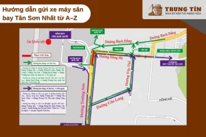 Hướng dẫn gửi xe máy sân bay Tân Sơn Nhất chi tiết từ chuẩn bị đến nhận xe
