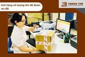 Gửi hàng số lượng lớn để nhận ưu đãi giảm phí vận chuyển.