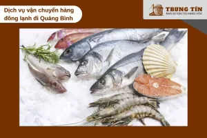 Vận chuyển hàng đông lạnh đi Quảng Bình bằng xe lạnh chuyên dụng mỗi ngày