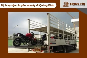 Gửi xe máy đi Quảng Bình an toàn bảo hiểm 100% giao tận nơi