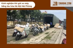 Lưu ý quan trọng khi gửi xe máy tàu hỏa từ Hà Nội đi Hải Phòng