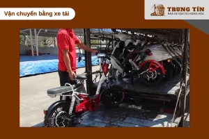 Vận chuyển xe máy điện nhanh chóng bằng xe tải chỉ 2-3 ngày