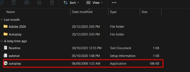  Chạy file Autoplay với quyền Admin 
