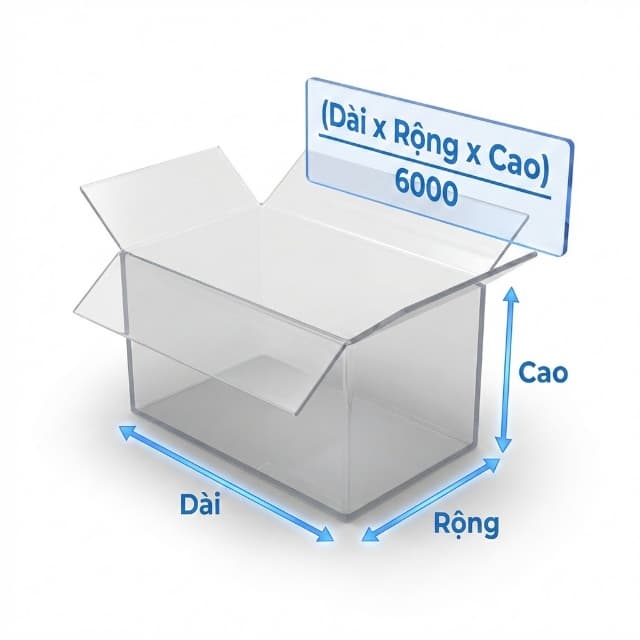 Công thức quy đổi chuẩn giúp bạn chủ động tính cước vận chuyển hàng Quảng Châu - Sài Gòn, tránh phát sinh chi phí ngoài ý muốn.