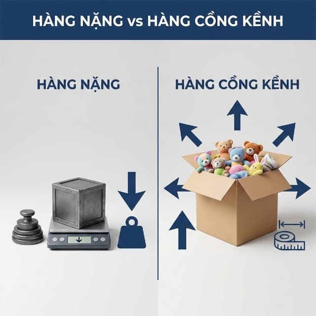 Phân loại hàng hóa đúng cách giúp tối ưu cước phí vận chuyển từ Quảng Châu về TP.HCM theo đơn giá Kg hoặc m3.